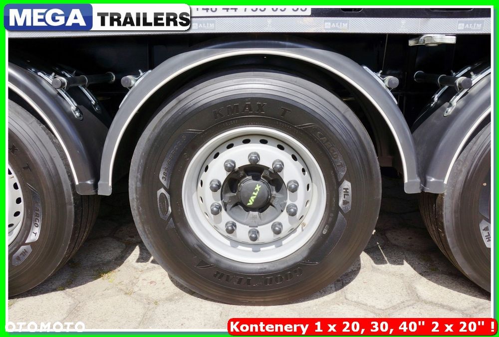 Mega DO KONSTRUKCJI / 39,0 T ład. drewno twarde, zblocza 16 T, zamki kontenerowe !!! - 22