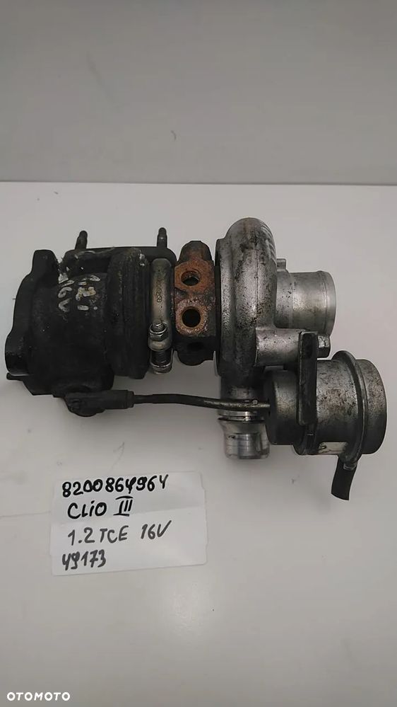 TURBINA 1.2 TCE 100KM 101KM 102KM CLIO III 8200864964 49173 - 4