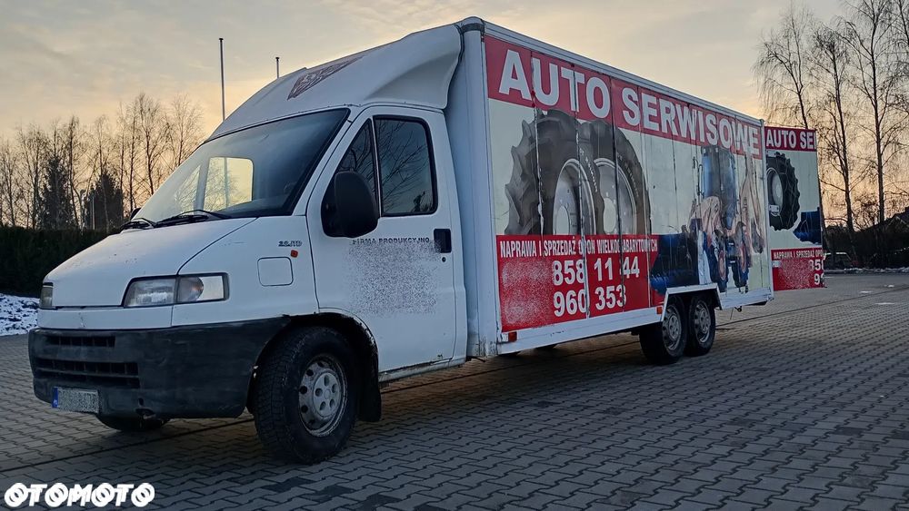 Fiat Ducato ALKO Podwozie Kontener Przyczepa Laweta Kamper - 6