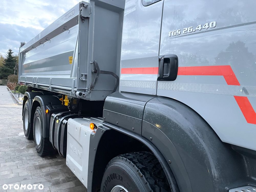 MAN TGS 26-440 // 6x6 // MEILLER 3 STRONNY Z NIEMIEC - 11