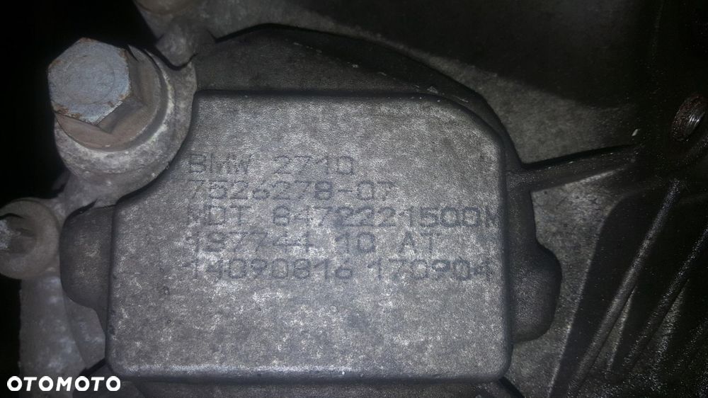 BMW X3 (E83) SKRZYNIA BIEGÓW 1069401016 7526278-07 - 7