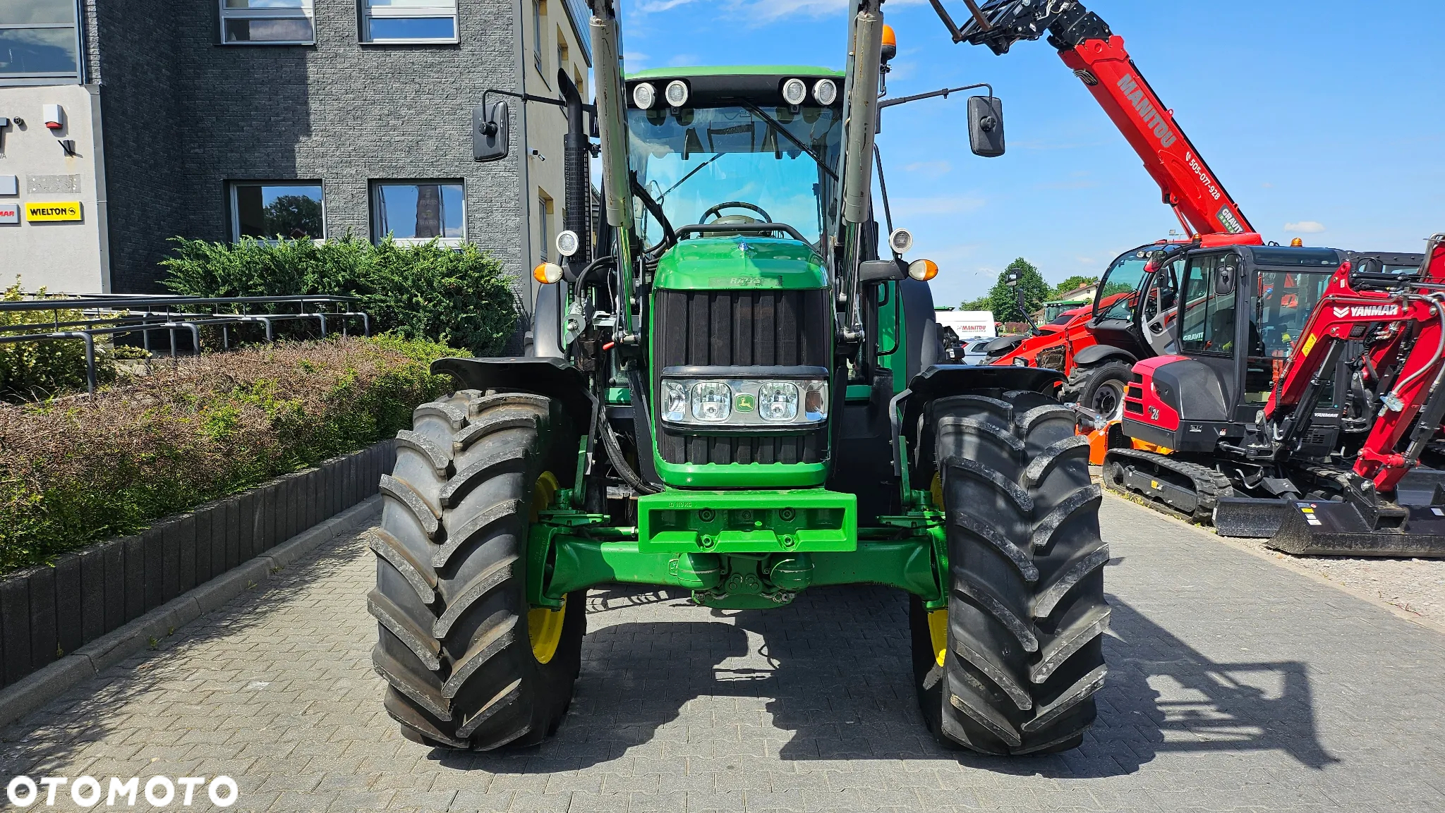 John Deere JD 6830 Premium + ładowacz, 6 cyl, nowe opony, pneumatyka, stan bdb! - 18