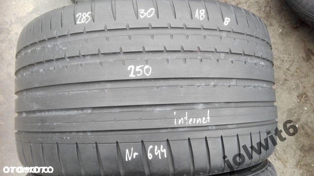 Continental 285/30/18 ZR nr 644 - 2