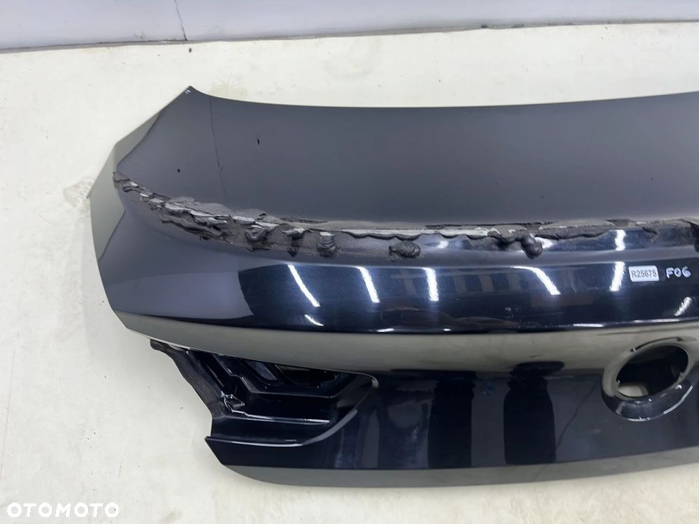 Klapa bagażnika BMW 6 F06 Gran Coupe 10-18r. tylna 18641410 - 2