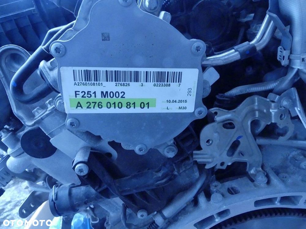 dw mercedes r-klasse w 251 r320 silnik m 276.826 200 kw przebieg 131 km - 2