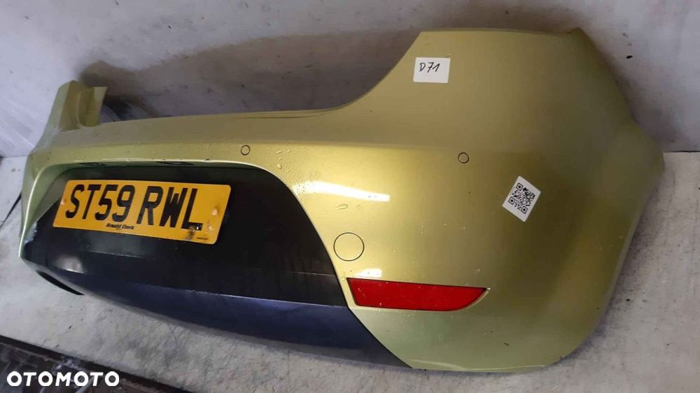 $ ZDERZAK TYŁ TYLNY SEAT LEON 2 II LIFT FL FR CUPRA PDC CZUJNIKI ZIELONY LS1T - 3