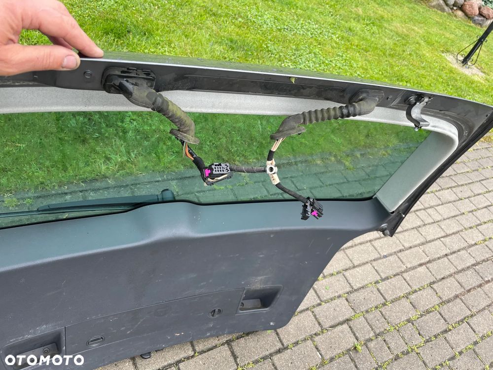 VW Touran CADDY 03- 2K 1T klapa kompletna TYŁ tylna bez rdzy LD7X LB9A - 7