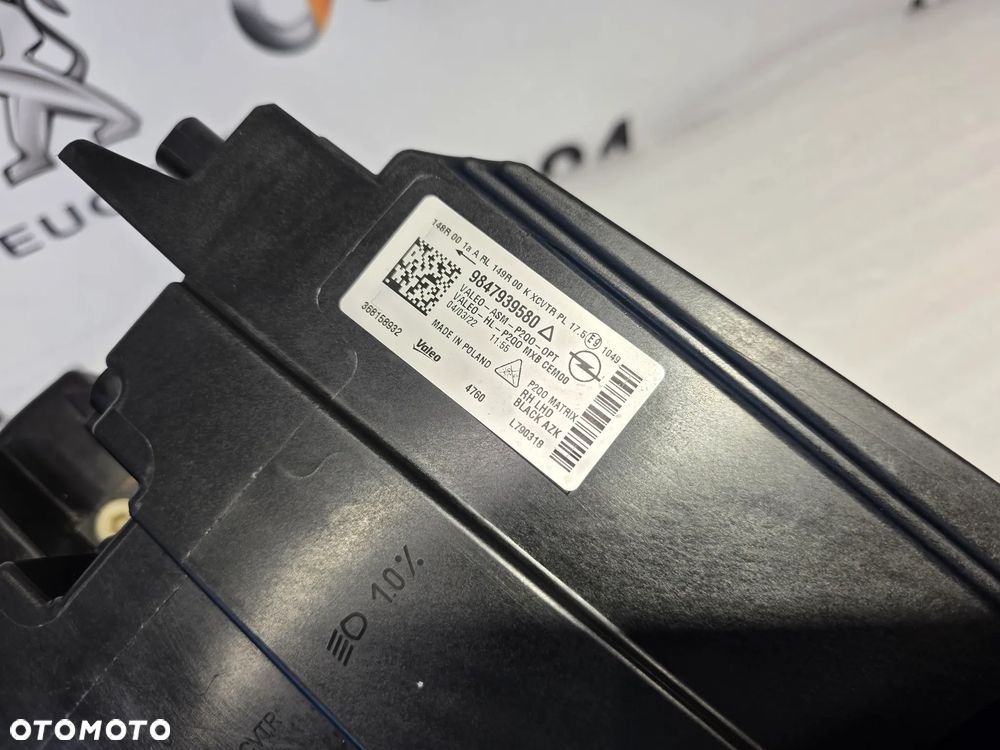 OPEL MOKKA II B PRAWY FULL LED INTELLI LUX + RAMKA , NR 984793580 , NR AUKCJI LPP252 - 13