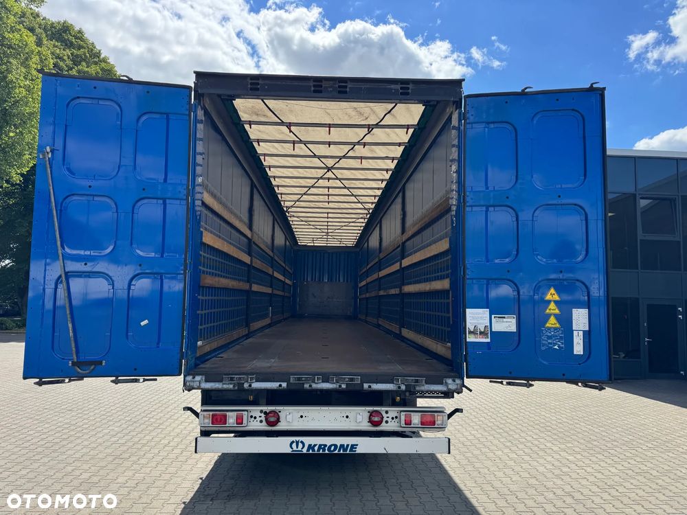 Krone SD Firanka Certyfikat XL, Dach podnoszony, Nowe Opony!! - 11