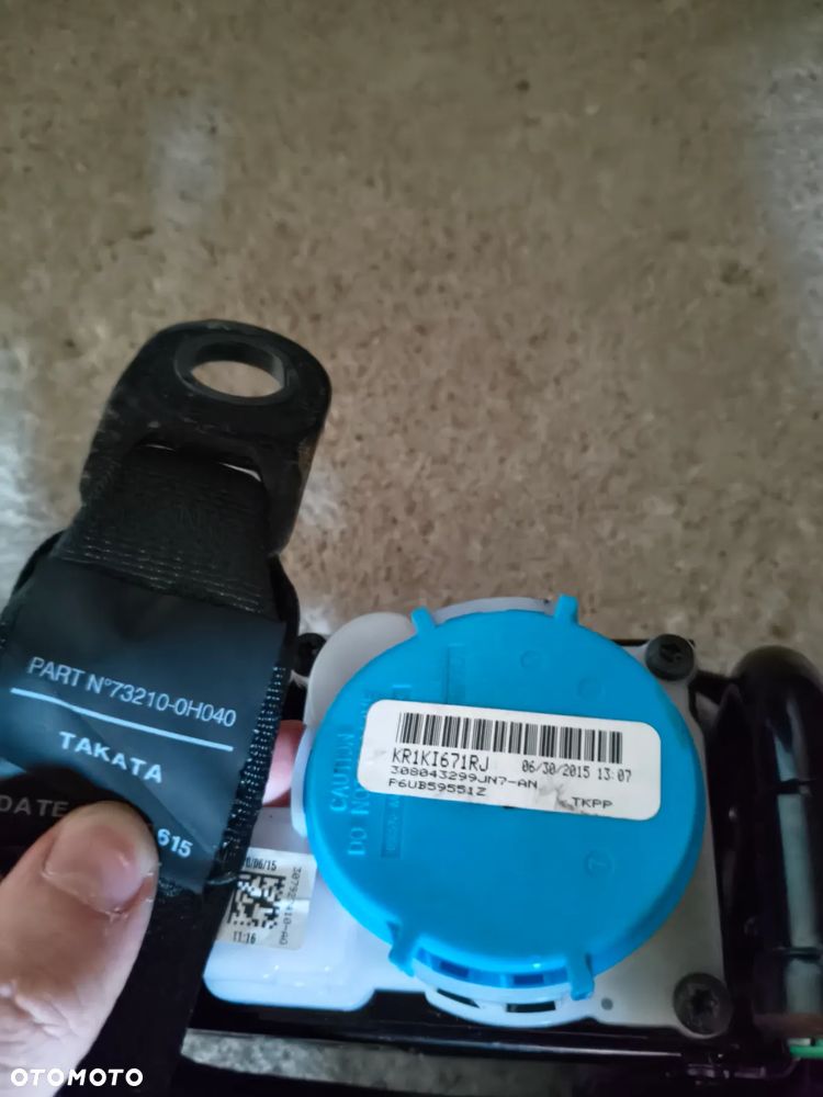 Pas bezpieczeństwa Lewy Przód Citroen C1 II Toyota Aygo Peugeot 108 - 6