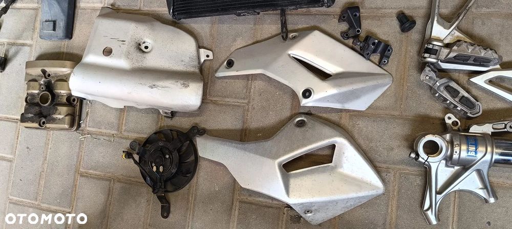 DUCATI MULTISTRADA 1200 Lagi Zawieszenie OHLINSPÓŁKA CHŁODNICA KIEROWNICA OSŁONA WAHACZ SET - 25