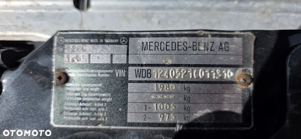 Mercedes-Benz W124 (1984-1993) - 15