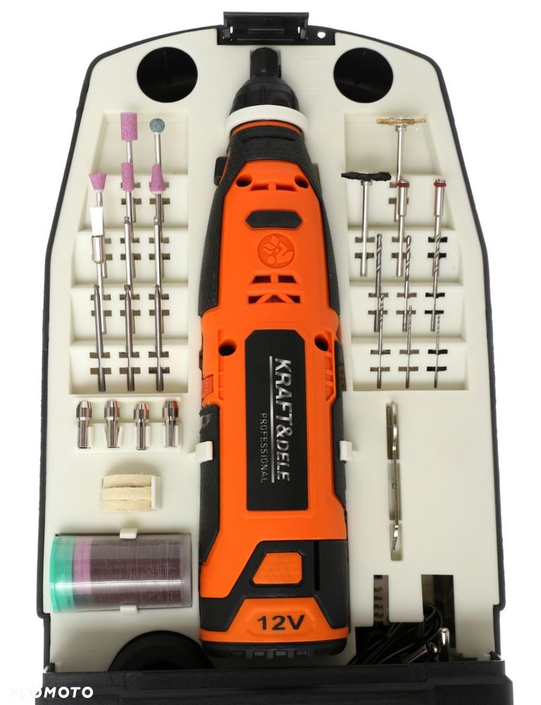 MINI SZLIFIERKA 12V  AKCESORIA KD1669 - 6