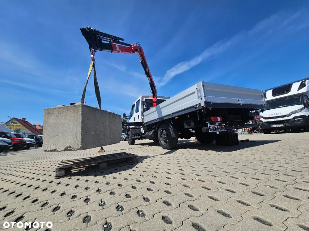 Iveco 50c-35c żuraw, HDS, zestaw do montażu szkła, okien, kamienia, płyt - 14