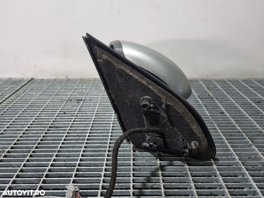 Oglinda stanga Nissan Qashqai 2008 - 2010 4 Usi Platinium Silver KY0 (1533) Cu rabatare ... - 2