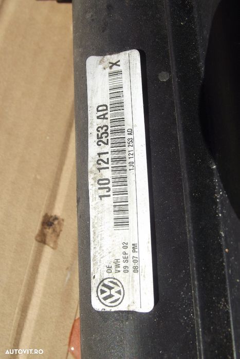 Radiator VW Golf 4 1.9 radiatoare apa clima intercooler ventilatoare - 5
