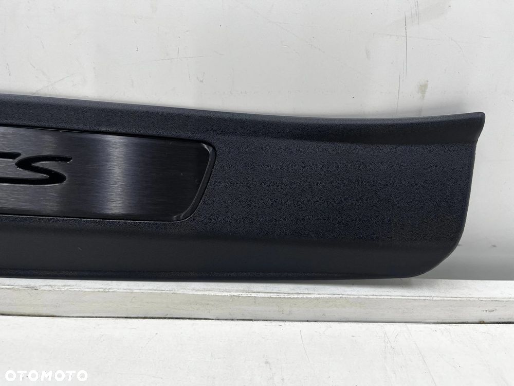 Nakładka progu Porsche 911 992 Targa 4 GTS 19r.- lewa wewnętrzna listwa progowa SATYNA oryginalna 99 - 4