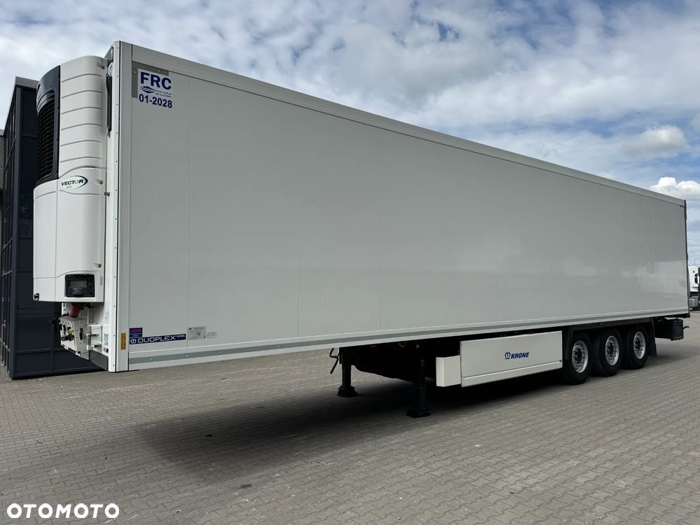 Krone Chłodnia ,Doppelstock , Carrier Vector 1550, Kwiatowa 2,50m - 1