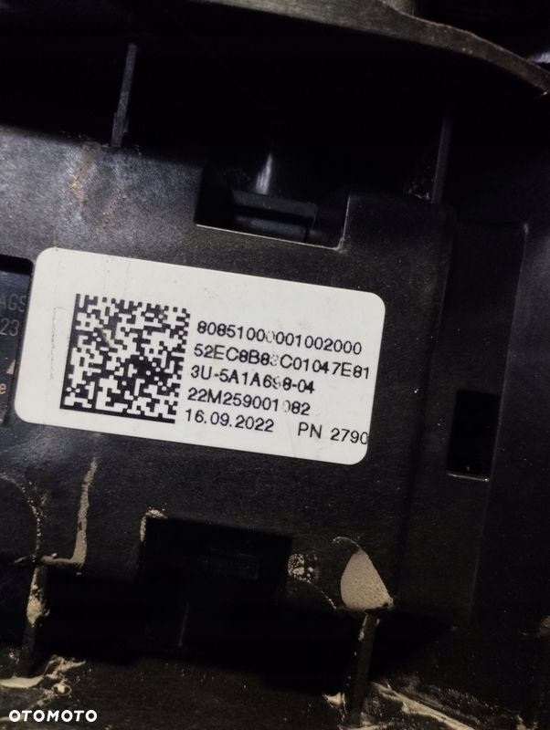 Wlot Roleta Żaluzja kierownica powietrza BMW IX I20 5A1A698 - 8