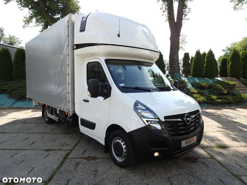 Opel MOVANO PLANDEKA 10 PALET WEBASTO KLIMATYZACJA TEMPOMAT LEDY PNEUMATYKA  165KM - 18