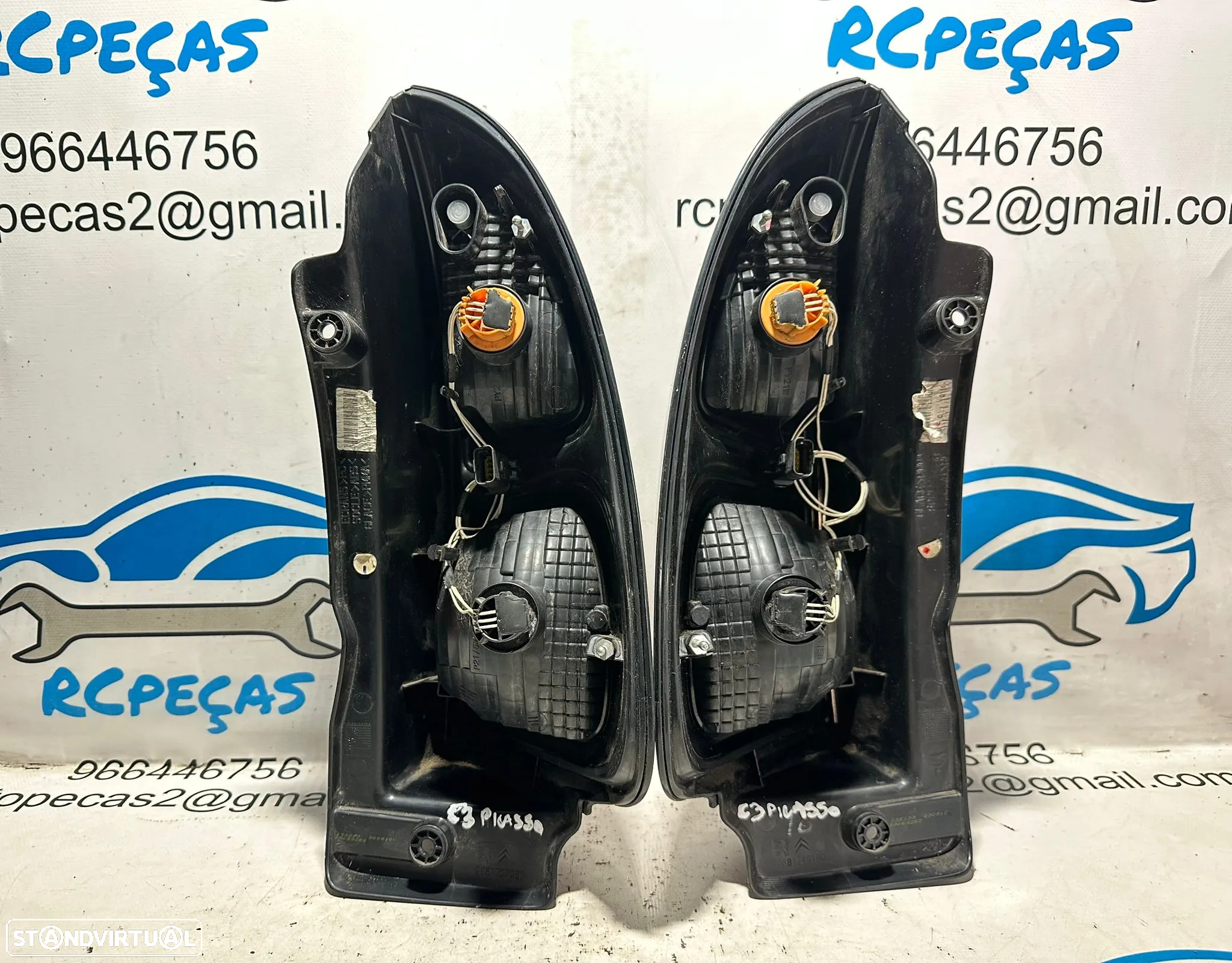 .Farolins Tras Traseiros Originais Citroen C3 Picasso 2008 - 2017 - 5