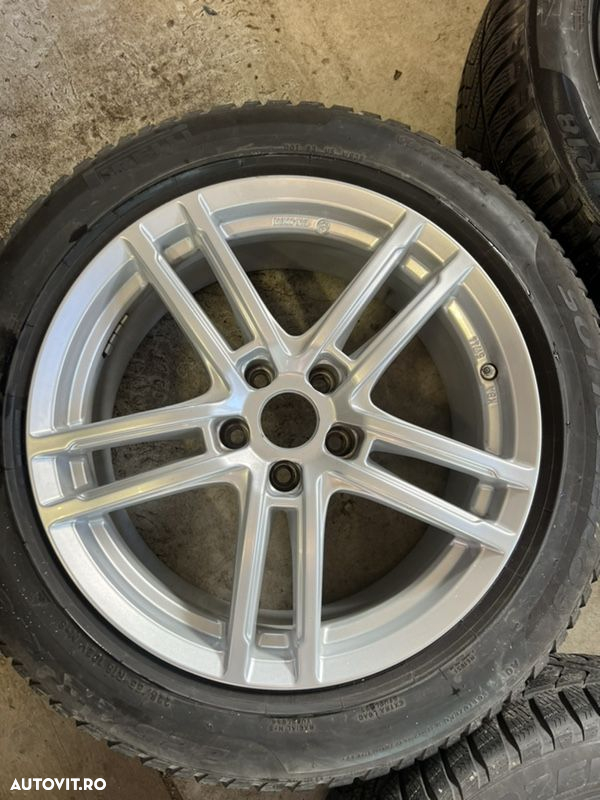 vând set jante Audi A6 cu anvelope iarnă pe 18” - 5