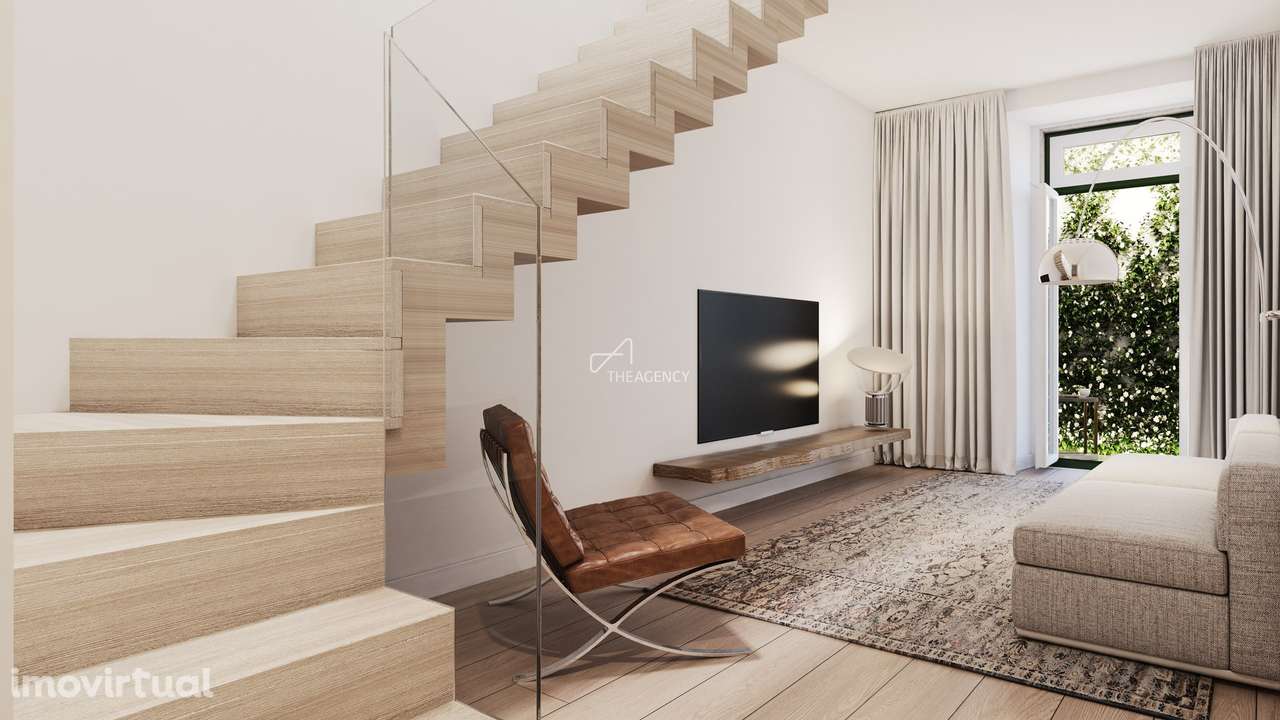 T1 Duplex no coração de Campo de Ourique - Grande imagem: 3/11