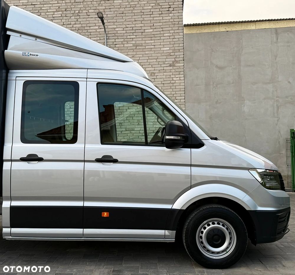 Volkswagen Crafter 177KM 7-Osobowy Automat Salon Polska Bezwypadkowy FVAT23% Gwarancja Do 2028r JAK NOWY NOWY !!! - 18