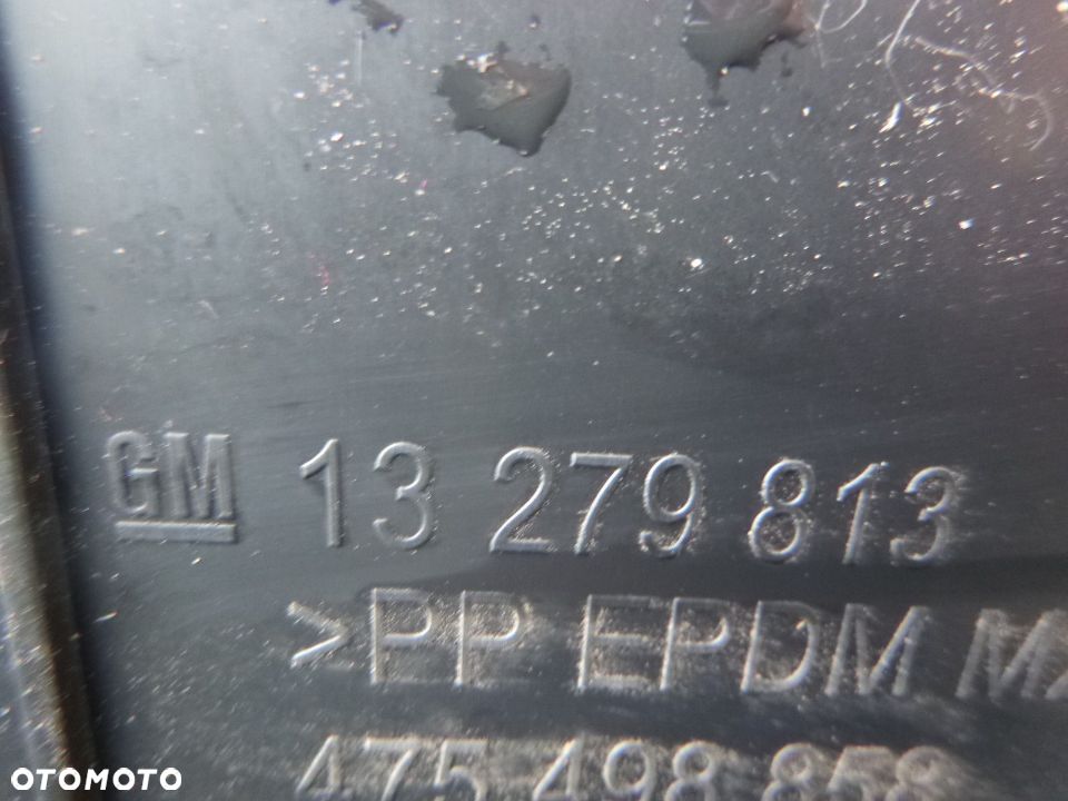 opel meriva b multi flex spoiler zderzaka tył dokładka - 2