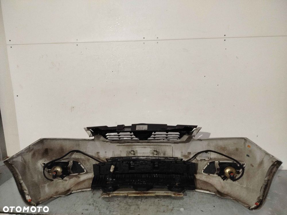 ^ ZDERZAK PRZÓD PRZEDNI OPEL ZAFIRA B II 2 LIFT FL Z157 SREBRNY HALOGENY - 5