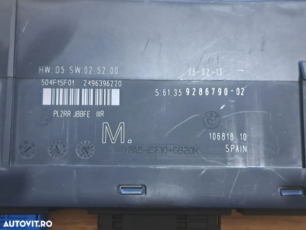 Unitate control ECU modul confort 3 Original BMW E81 E87 LCI E82 E88 E90++LCI E91+LCI E92+LCI E93+LCI E84 E89 - 2