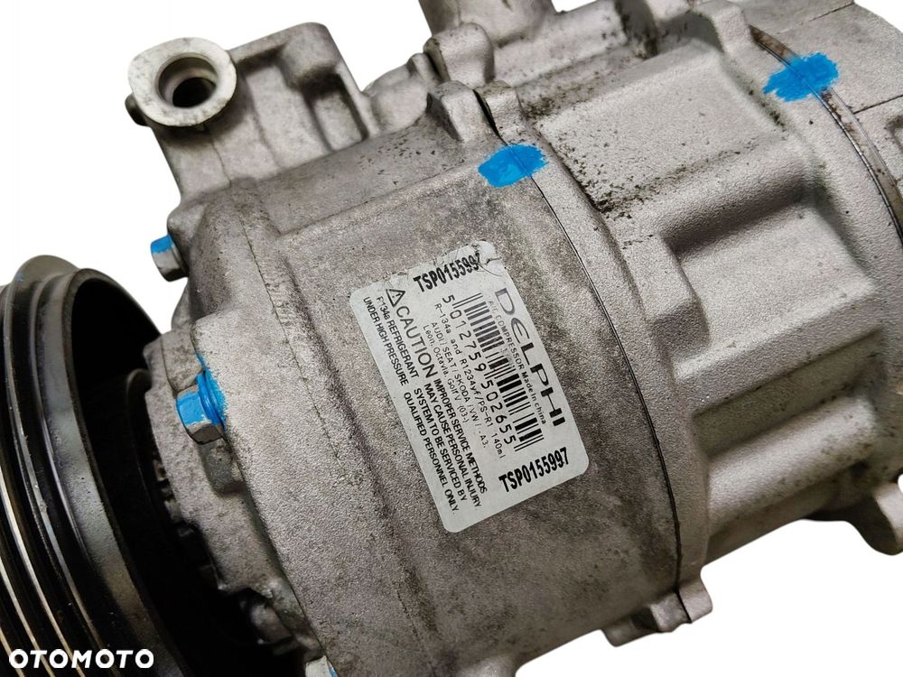 SPRĘŻARKA KLIMATYZACJI VW GOLF VI PASSAT B6 TIGUAN TOURAN POLO TSP0155997 - 2