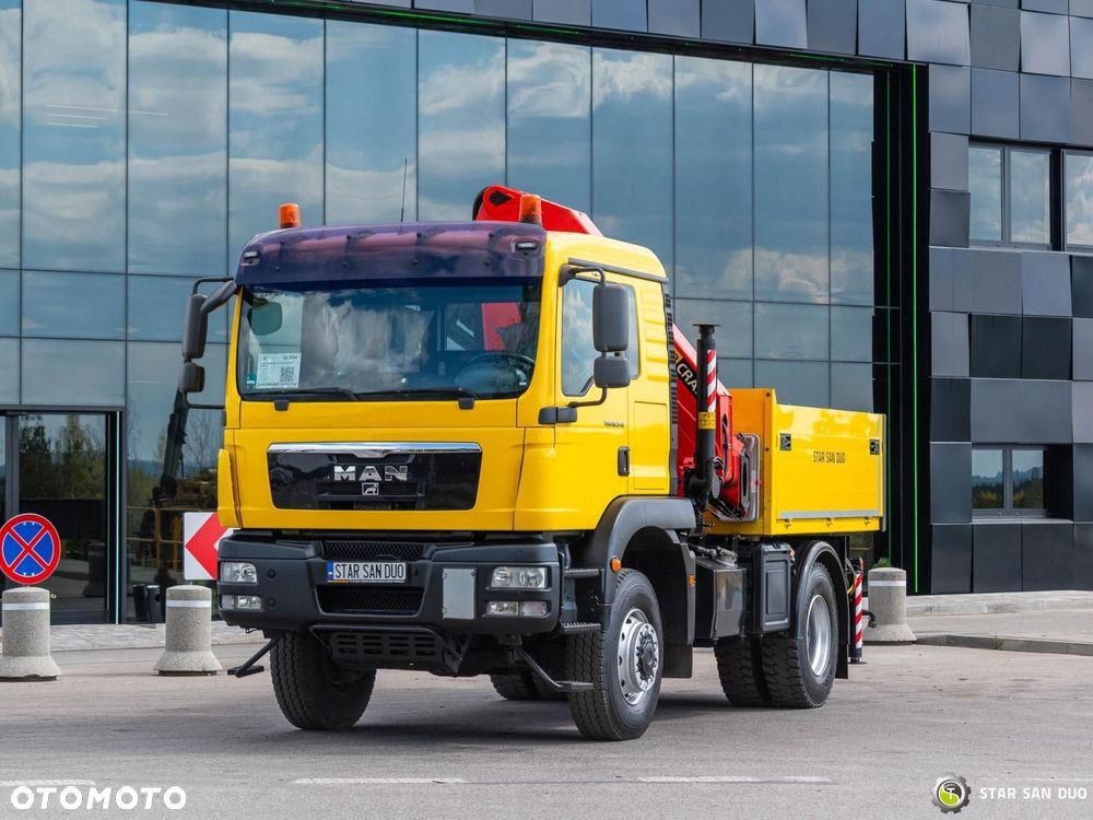 MAN TGM 18.340 4x4 Palfinger PK 23500 HDS Żuraw - 10