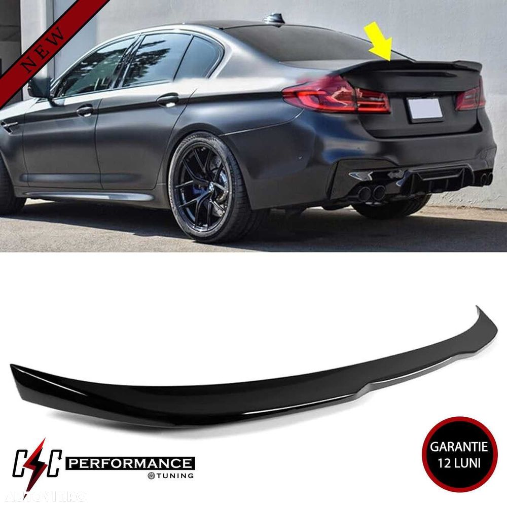Eleron Portbagaj - BMW G30 CS Style Negru Lucios - 2