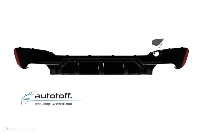 Pachet exterior compatibil cu BMW G30 Seria 5 LCI (21-23) model M5 - 8