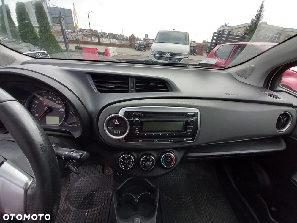 TOYOTA YARIS III KONSOLA DESKA ROZDZIELCZA KOMPLET AIRBAG PASY - 3