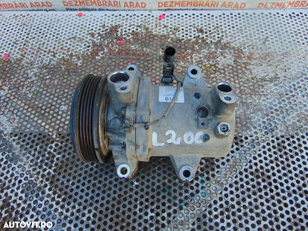 Compresor clima Mitsubishi l200 Fiat Fullback 4n14 2.2 2.4 did cod 7813b146 - 2