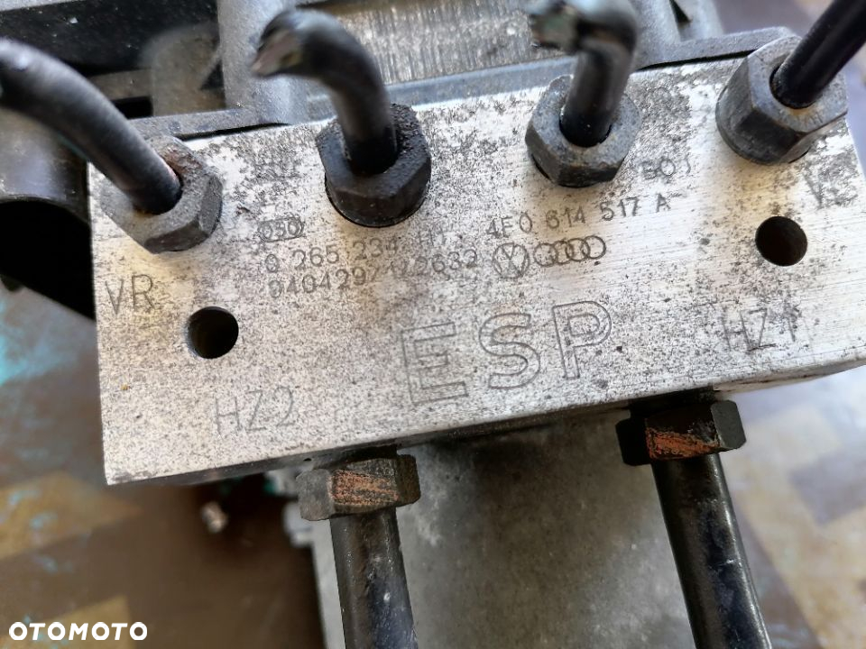 Pompa Hamulcowa Sterownik ABS ESP Audi A6 C6 4F0614517A 4F0910517A - 6