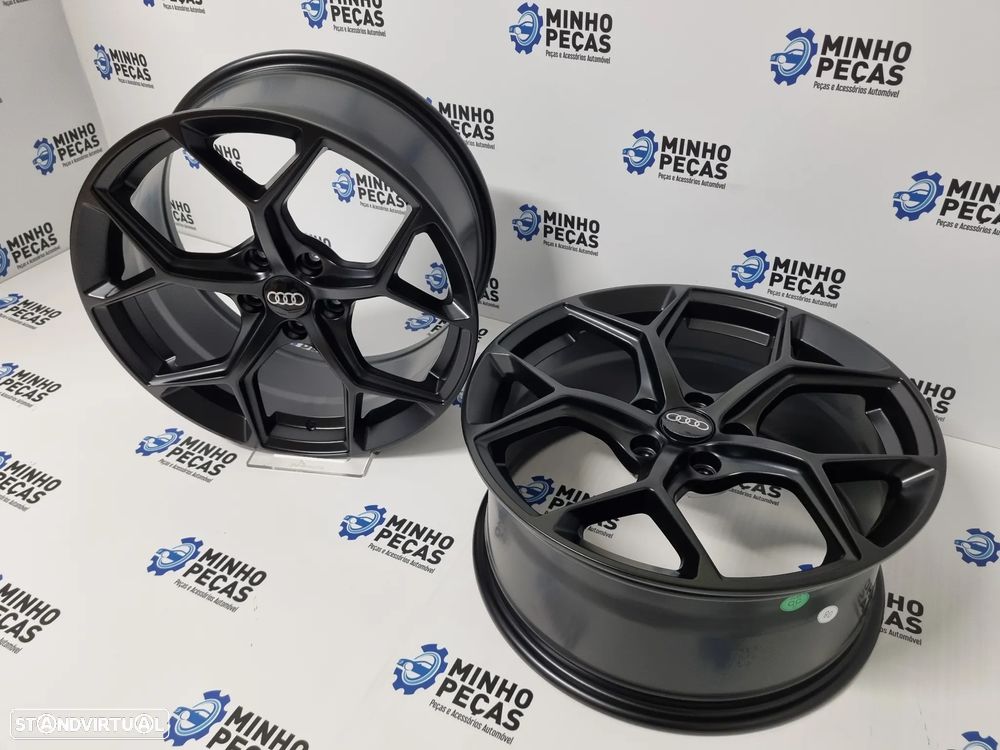 Jantes Audi RS4 B9 8W em 18 Satin Black (5x112) - 5