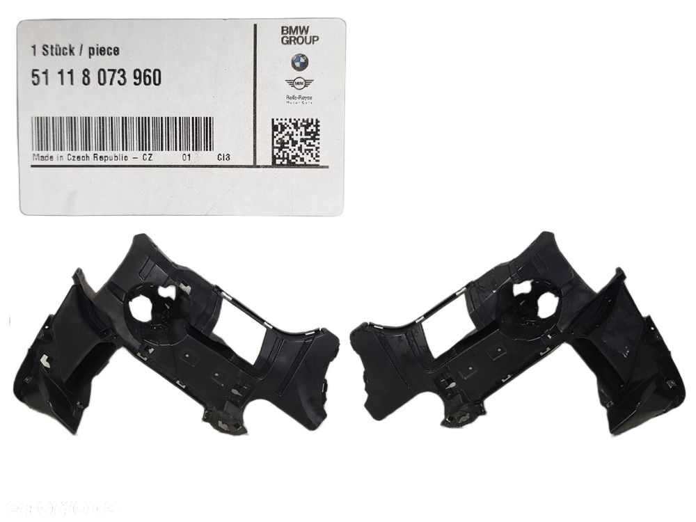 ORYGINALNY NOWY SLIZG ZDERZAKA BMW X1 F48 M-PAKIET PRAWY PRZEDNI 8073960