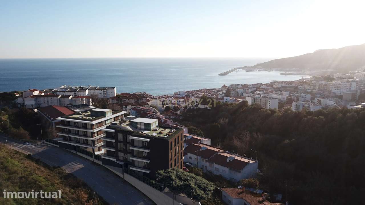 T3 em Sesimbra com vista mar e piscina panorâmica - Grande imagem: 3/15