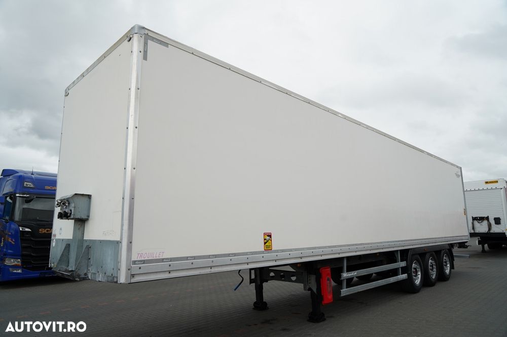Trouillet / CONTAINER / COFFER / 2x AXE RIDICATIVE / AXE SAF / PODEA REZISTENTĂ - 2