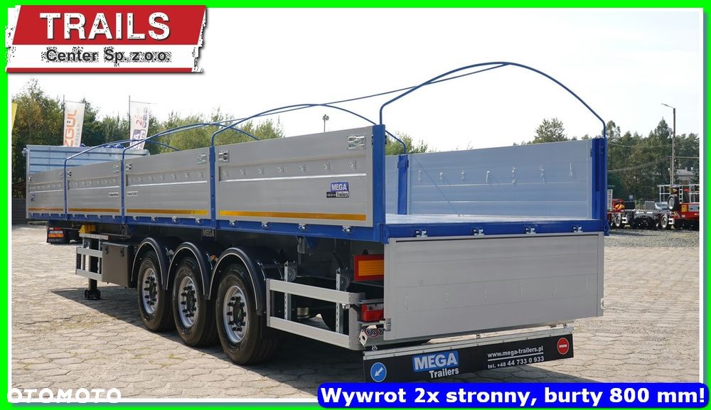 Inny 25m³ obj. wywrot boczny, podłoga gr. 5,0 mm HARDOX 450 !!! - 21