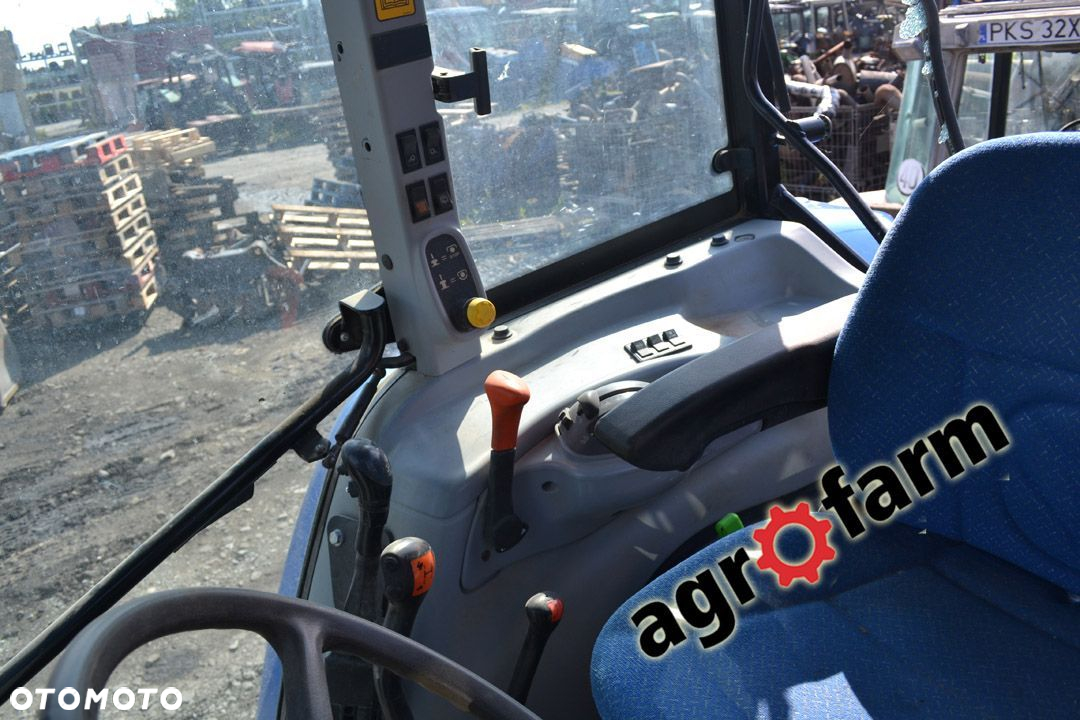 New Holland części używane T5050 T5040 T5030 silnik most skrzynia zwolnica piasta zębatka układ - 5