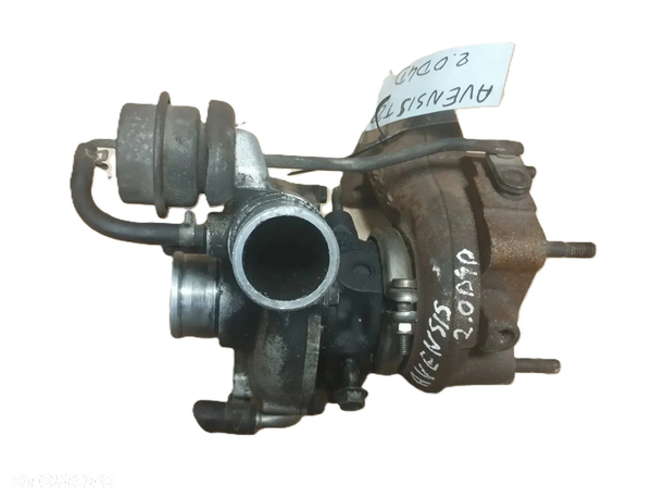TOYOTA AVENSIS T22 97-03 r. 2,0 D4D 110KM turbosprężarka TURBO turbina 17201-27010 *