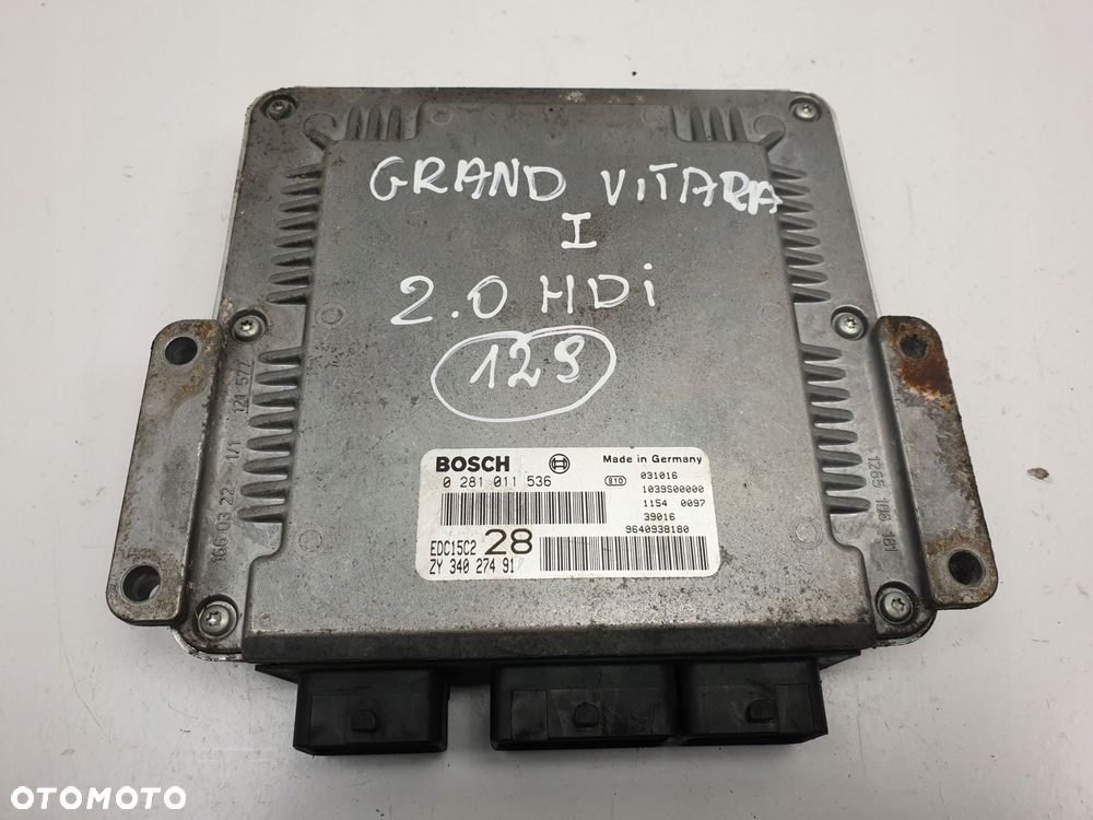 Suzuki Grand Vitara XL7 2.0 HDI STEROWNIK SILNIKA - 1