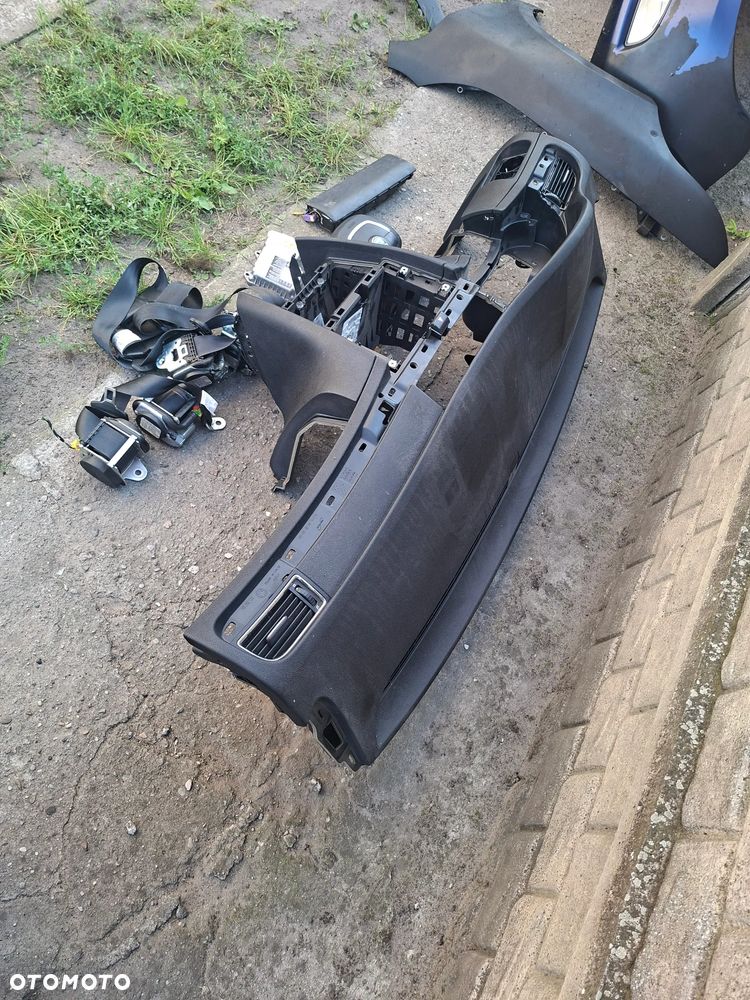 Skoda superb 2 deska airbag poduszki pasy poznań - 3