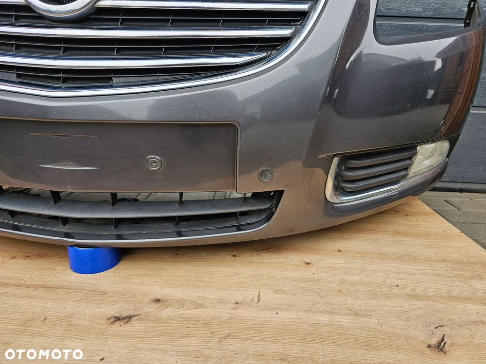 ZDERZAK PRZÓD PRZEDNI PRZED LIFT OPEL INSIGNIA A Z177 PDC ATRAPA KRATKI KOMPLET EUROPA - 13