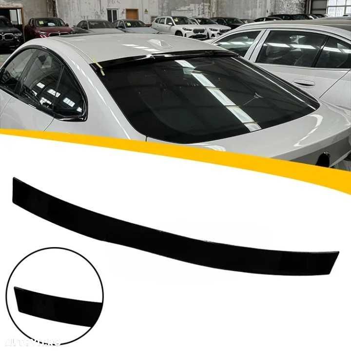 Eleron Luneta Lip Spoiler Geam BMW Seria 4 G22 Coupe, Negru Lucios - 1