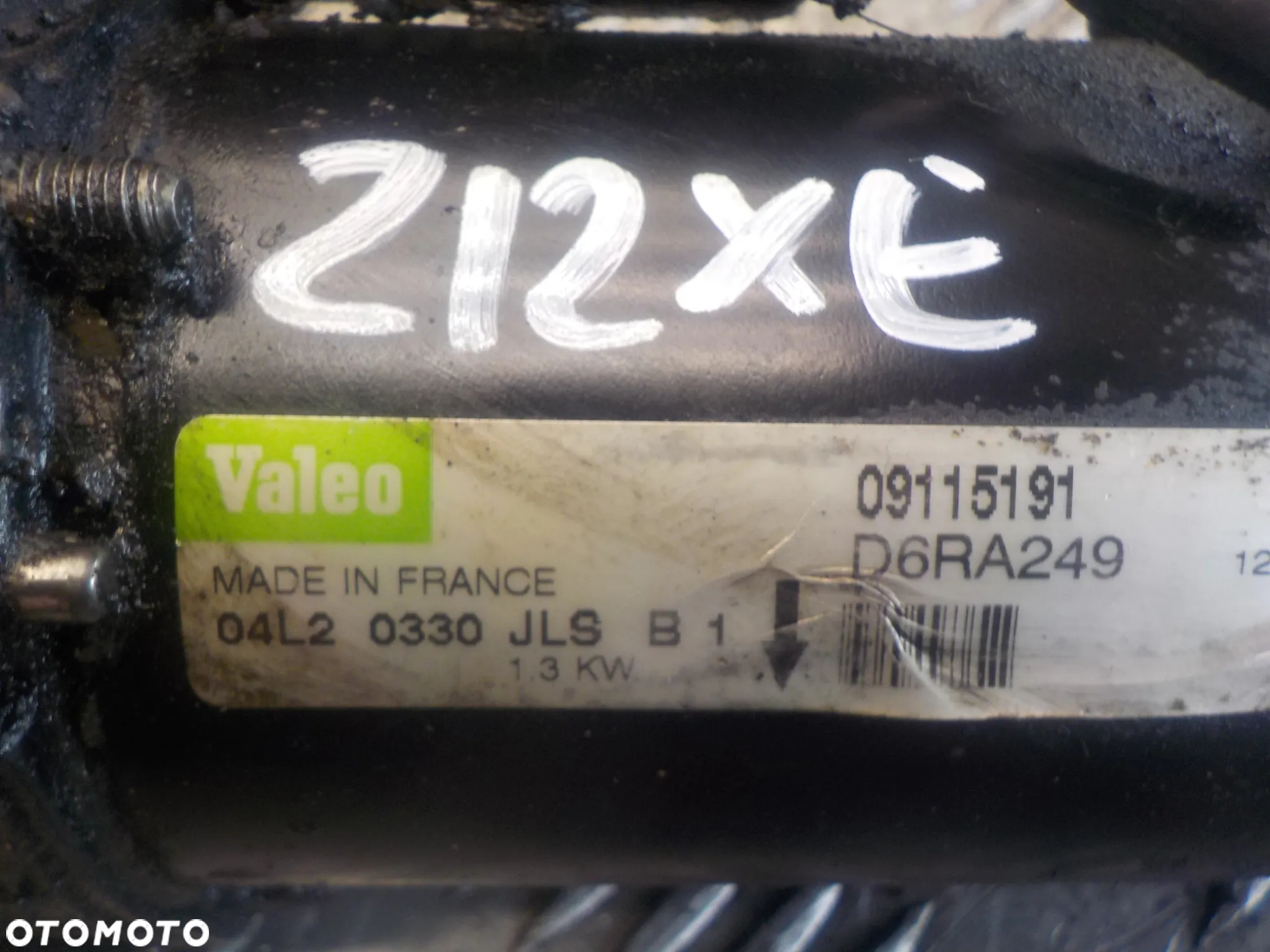 OPEL CORSA C AGILA A 1.2 16V ROZRUSZNIK 09115191 - 2